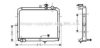 AVA QUALITY COOLING KAA2033 Radiator, engine cooling